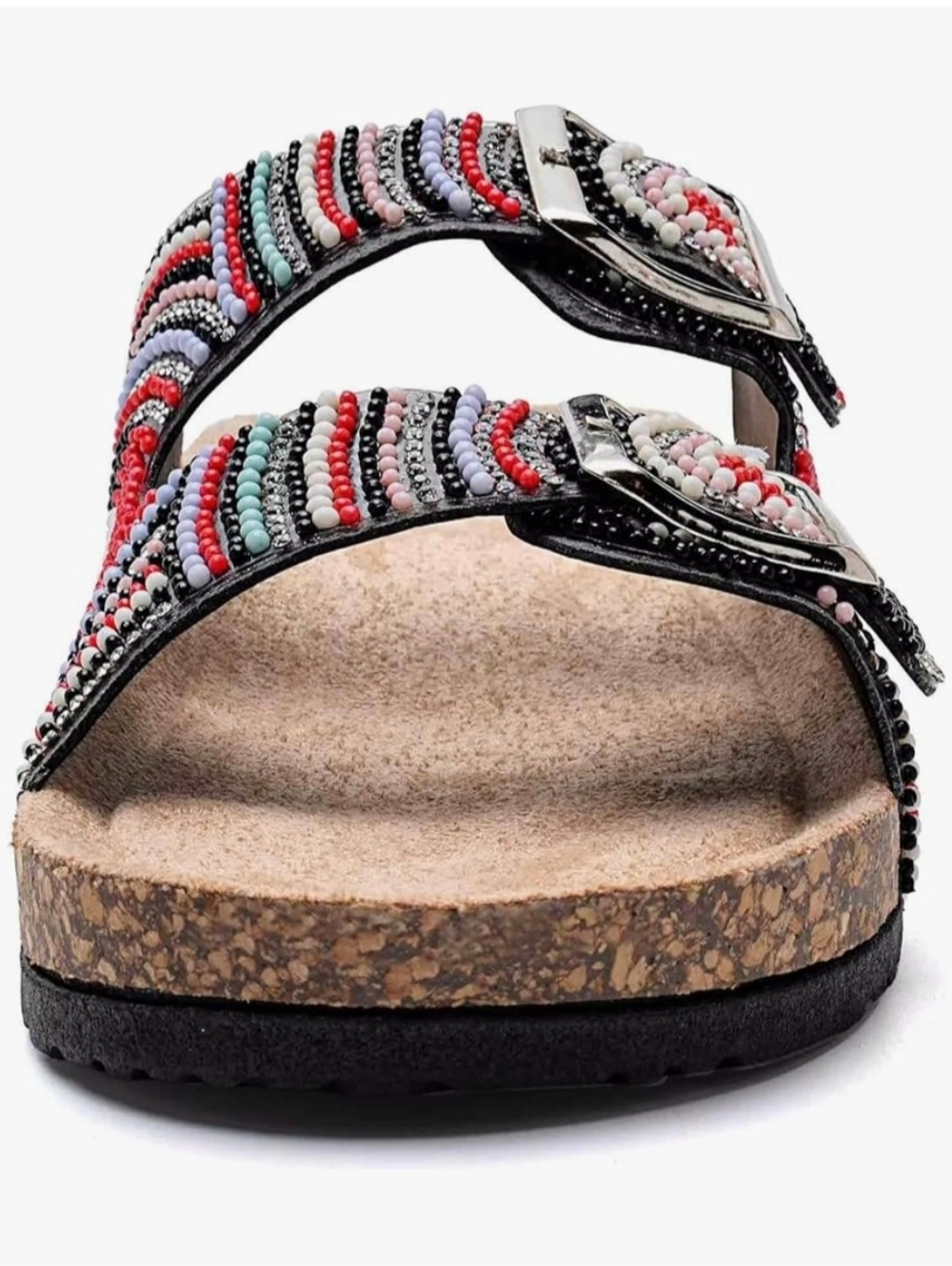 Torotto Womens Slides with Cork Footbed #1255 - Picture 11 of 13